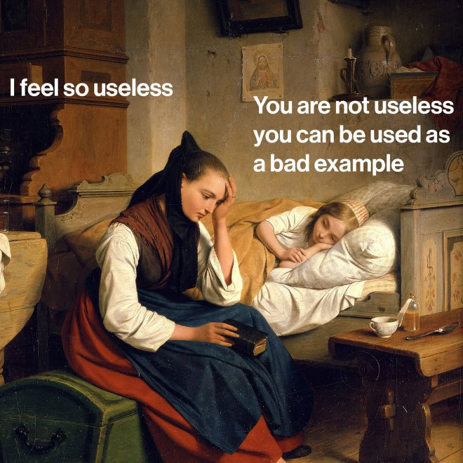 Classical art meme.