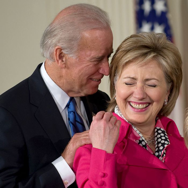 Uncle Joe really doesn't understand personal space.