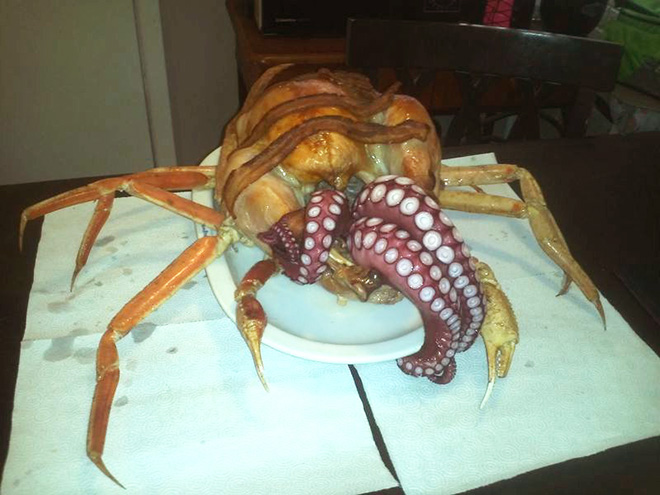 Happy Thanksgiving and enjoy some Cthulhu turkey!