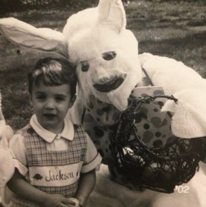 Creepy Easter bunny from hell.