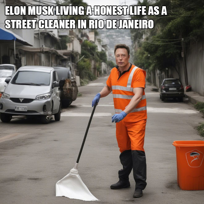 Elon Musk + AI = hilarious.