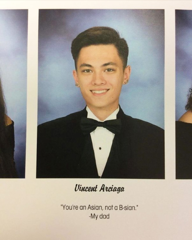 Funny yearbook quote.