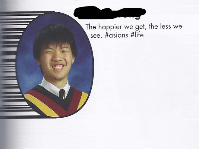 Funny yearbook quote.