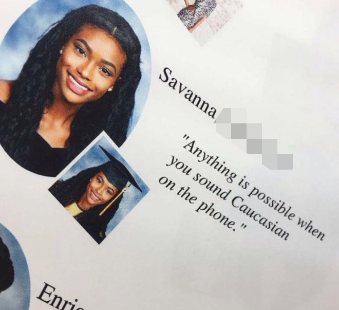 Funny yearbook quote.