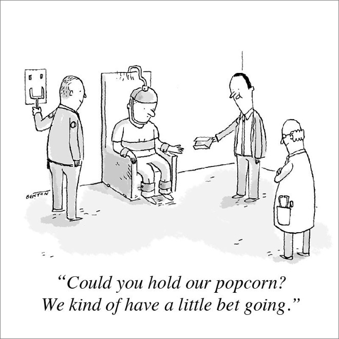 Funny cartoon by Jim Benton.