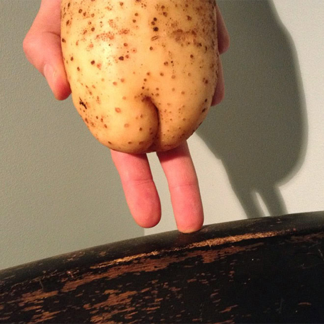 Seductive potato butt.