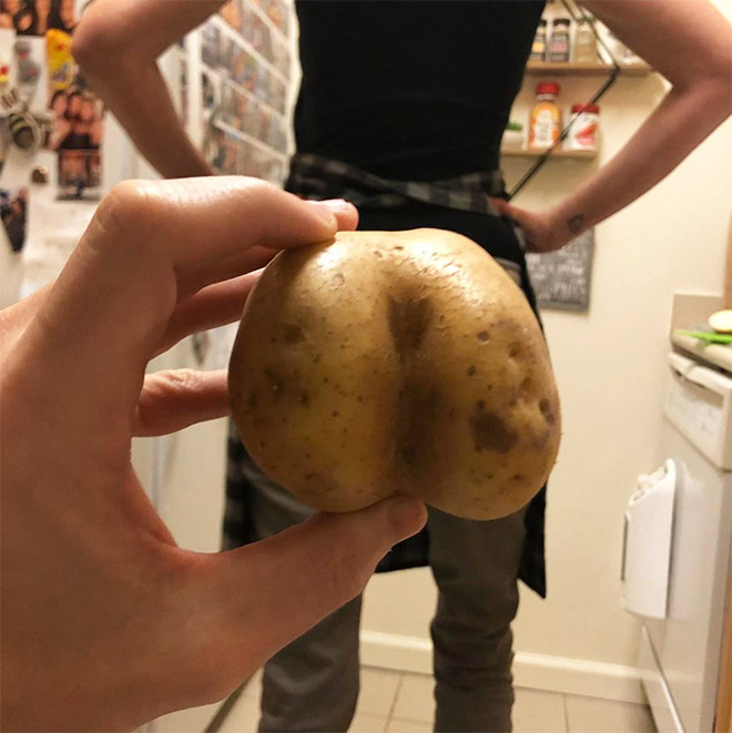 Seductive potato butt.