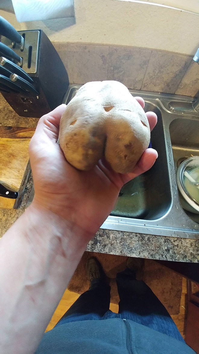 Seductive potato butt.