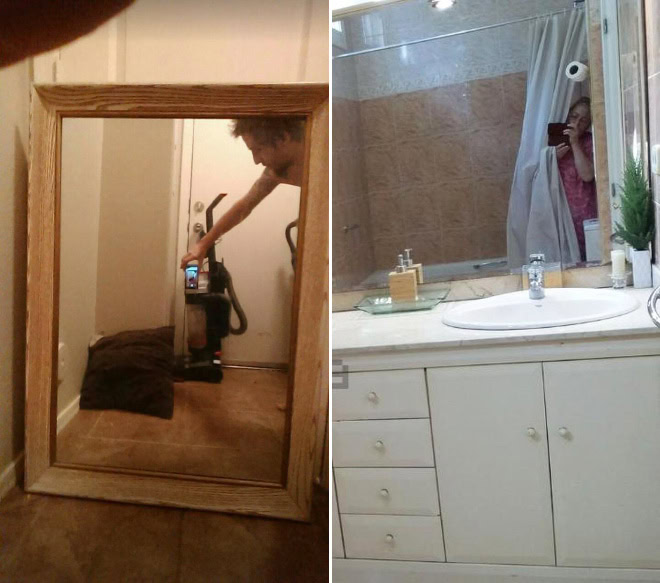 People selling mirrors online are hilarious.