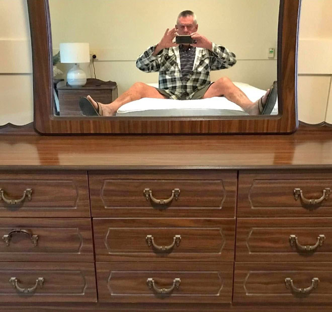 People selling mirrors online are hilarious.