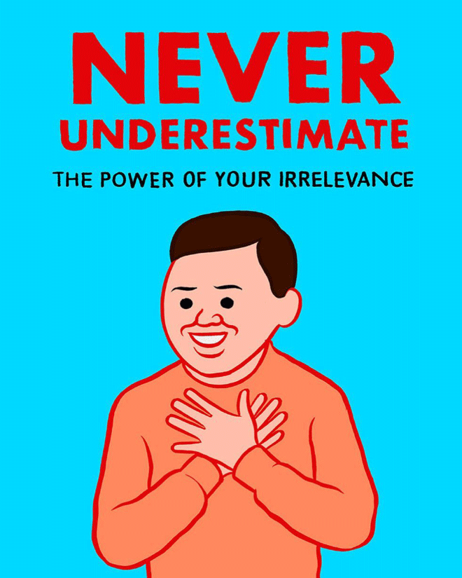 Demotivational poster Joan Cornella.