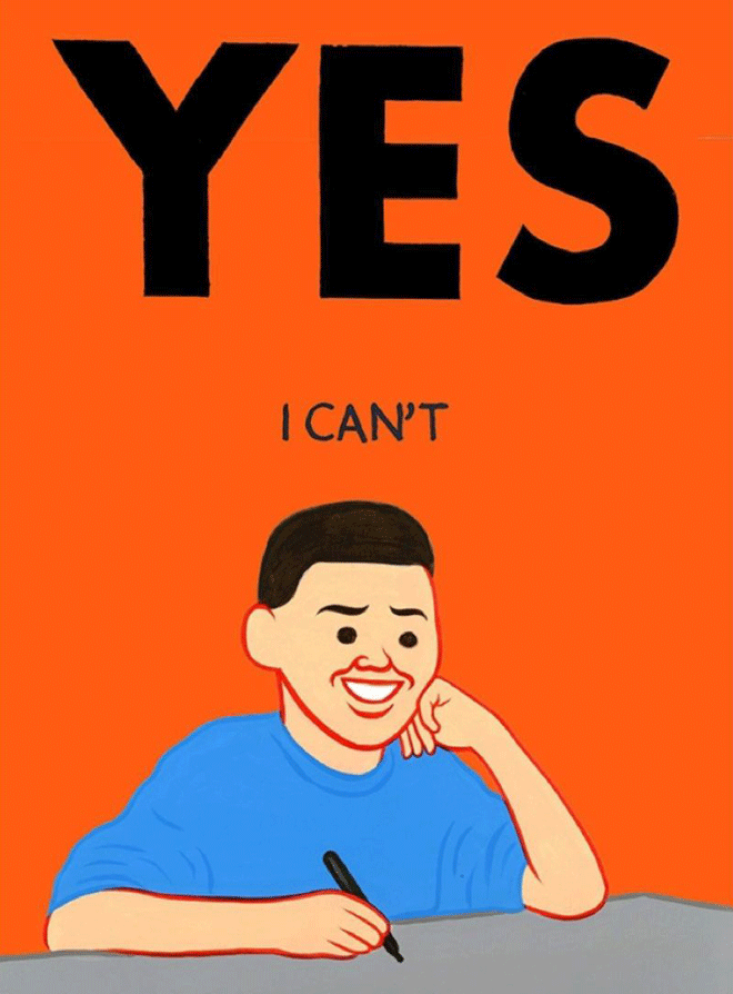 Demotivational poster Joan Cornella.