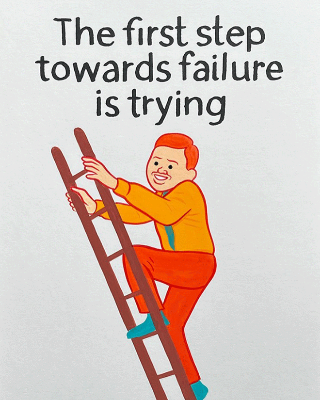 Demotivational poster Joan Cornella.