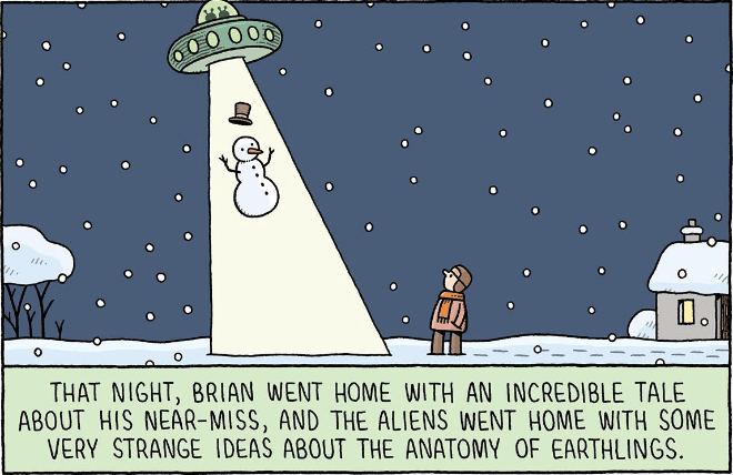 Funny cartoon by Tom Gauld.